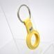 Чохол брелок для AirTag Silicone Key Yellow