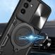 Противоударный чехол накладка Armor Case Stand Case для Samsung A15 4G Galaxy A155 Black