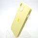 Силиконовый чехол накладка Silicon Case Full Camera для iPhone 13 Milk Yellow