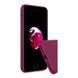 Чехол накладка Silicon Case Full Cover для Apple iPhone 7 Plus/8 Plus Marsala (Винный)