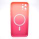 Чехол накладка с MagSafe Bright Case для Apple iPhone 11 Pro Max Peach-Barbie Pink