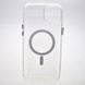 Прозрачный чехол накладка с MagSafe Clear Case для iPhone 15 Plus Transparent