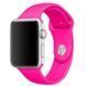 Ремінець для iWatch 42mm/44mm/45mm/49mm Original Design Neon Pink/Яскраво-рожевий