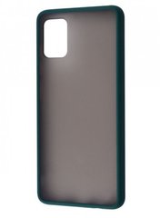 Чохол з напівпрозорою задньою кришкою Matte Color Case TPU для Samsung Galaxy A31 (A315 2020) Green