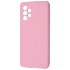 Чехол накладка Full Silicon Cover для Samsung A325 Galaxy A32 Pink