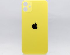 Задняя крышка Apple iPhone 11 Yellow Original (с большим отверстием для камеры)