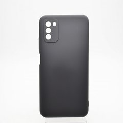 Чехол накладка Full Silicon Cover для Xiaomi Poco M3 Black