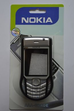 Корпус для телефону Nokia 6630 Silver HC