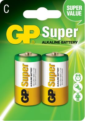 Батарейка GP Super Alkaline 14A LR14 E93 size C 1.5V