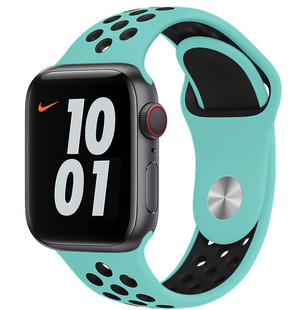 Ремешок для iWatch 38mm/40mm/41mm Nike Design Mint-Black