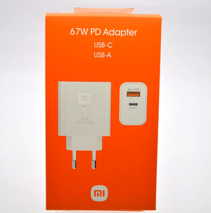Зарядное устройство MI 67W USB-A 15W + USB-C 67W White HC