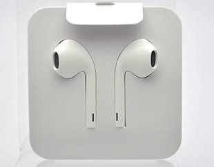 Провідна гарнітура Apple EarPods (lightning connector) (MMTN2ZM/A) A1748 White (тех.пакет)
