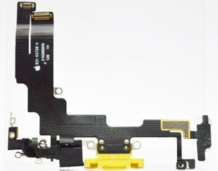 Шлейф Apple iPhone 14 з роз'ємом живлення Yellow Original
