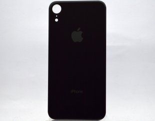 Задня кришка Apple iPhone XR Black HC (з великим отвором під камеру)