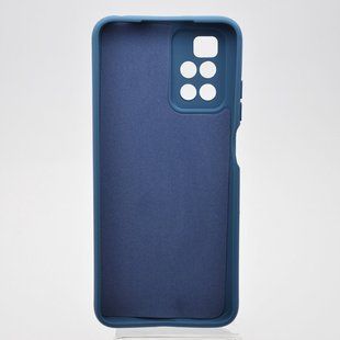 Чохол накладка Silicon Case Full Protective для Xiaomi Redmi 10 Dark Blue