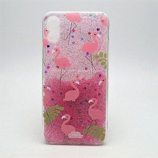 Чохол з переливаючимися блискітками Chic Kawair (TPU) для iPhone X/iPhone XS 5.8"