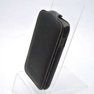 Шкіряний чохол фліп Melkco Jacka leather case for Samsung S6802 Galaxy Ace DuoS Black [SS6802LCJT1BKLC]