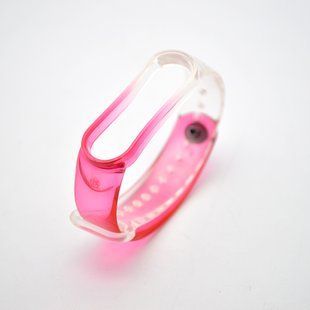 Ремешок для Xiaomi Mi Band 5/Mi Band 6/Mi Band 7 Neon Design Pink/Розовый