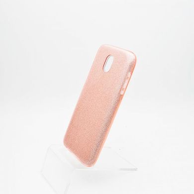 Чехол силиконовый с блестками TWINS для Samsung J530 Galaxy J5 (2017) Pink