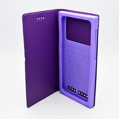 Чохол універсальний для телефону CMA Book Cover 5.7 дюймів/XXL стрази Violet