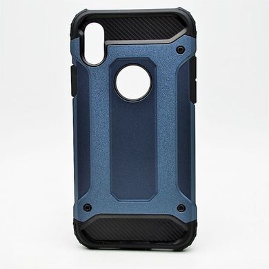 Чехол бронированный противоударный Armor Case for IPhone X/XS Blue