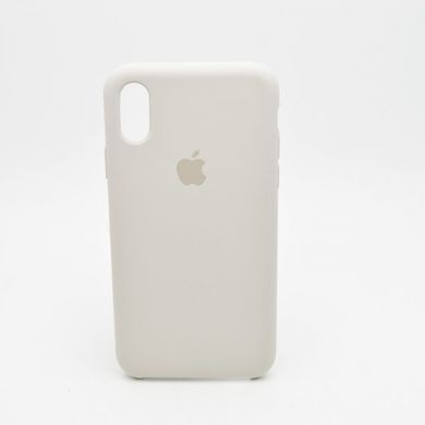 Чехол накладка Silicon Case для iPhone X/iPhone XS 5.8" Stone Copy