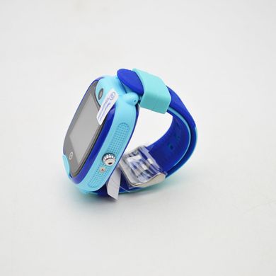 Детские смарт-часы GPS Tracker Q100 Blue с камерой