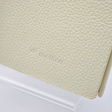 Шкіряний чохол фліп Melkco Jacka leather case for Lenovo K900 White