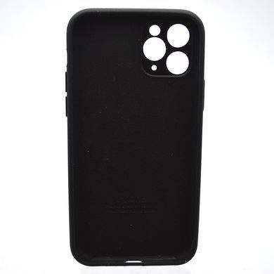 Силіконовий чохол накладка Silicon Case Full Camera для iPhone 11 Pro Black