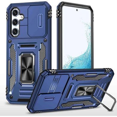 Протиударний чохол накладка Armor Case CamShield для Samsung Galaxy S24/S25 (S921) Navy (Синій)