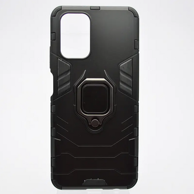 Чохол протиударний Armor Case з кільцем для Xiaomi Redmi Note 10/Redmi Note 10s Чорний