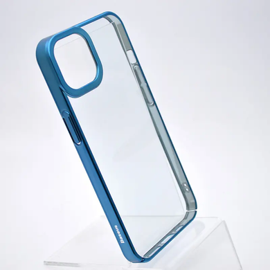 Чехол накладка Baseus Glitter Series Case для iPhone 13 Blue Синий
