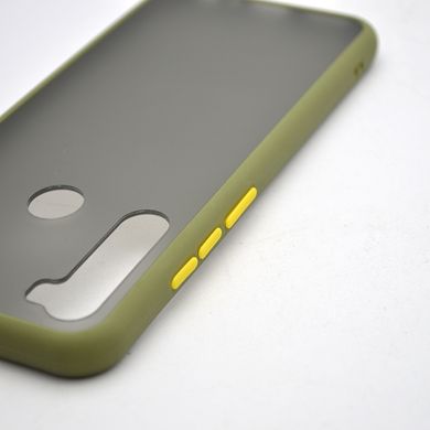 Чехол с полупрозрачной задней крышкой Matte Color Case TPU для Xiaomi Redmi Note 8T Green