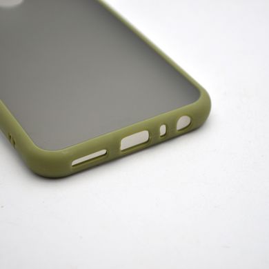 Чехол с полупрозрачной задней крышкой Matte Color Case TPU для Xiaomi Redmi Note 8T Green