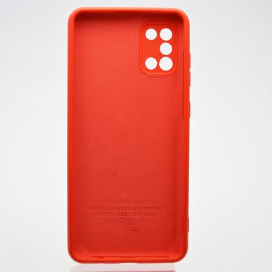 Чехол накладка Silicon Case Full camera для Samsung A315 Galaxy A31 Red/Красный