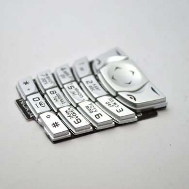 Клавіатура Nokia 6610 Silver HC