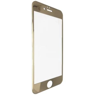 Защитное стекло Full Screen Glass 3D для iPhone 6 Matte Gold (0.3mm)