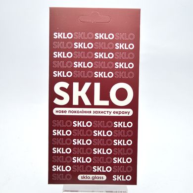 Захисне скло SKLO 3D для Oppo A54 4G/Oppo A55 4G Black/Чорна рамка