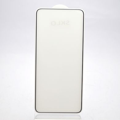 Защитное стекло SKLO 5D для Samsung S991 Galaxy S21 Black/Черная рамка