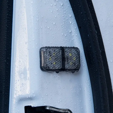 Дверная автомобильная LED лампа Baseus Warning Light 2шт Black CRFZD