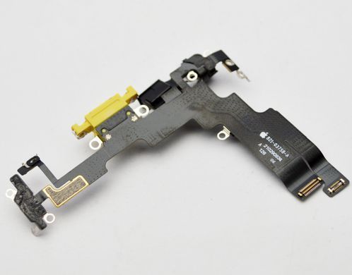 Шлейф Apple iPhone 14 з роз'ємом живлення Yellow Original