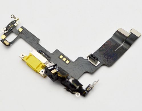 Шлейф Apple iPhone 14 з роз'ємом живлення Yellow Original