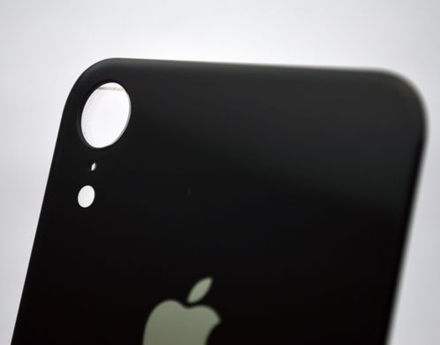 Задняя крышка Apple iPhone XR Black HC (с большим отверстием для камеры)