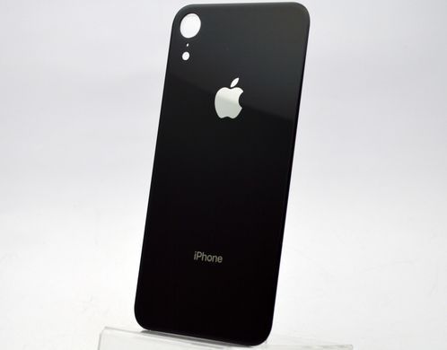 Задняя крышка Apple iPhone XR Black HC (с большим отверстием для камеры)