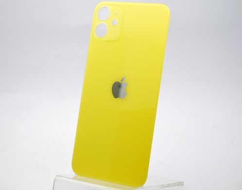 Задняя крышка Apple iPhone 11 Yellow Original (с большим отверстием для камеры)