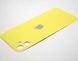 Задняя крышка Apple iPhone 11 Yellow Original (с большим отверстием для камеры)