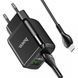 Зарядное устройство Hoco N6 Charmer 2 USB QC3.0 с кабелем MicroUSB Black