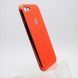 Чохол глянцевий з логотипом Glossy Silicon Case для iPhone 7/8 Orange