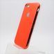 Чохол глянцевий з логотипом Glossy Silicon Case для iPhone 7/8 Orange
