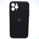 Силіконовий чохол накладка Silicon Case Full Camera для iPhone 11 Pro Black